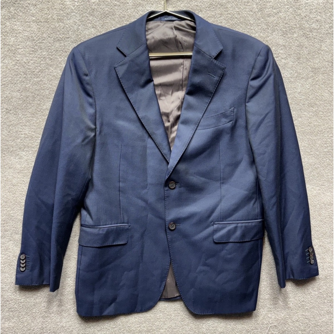 Suitsupply Pure Wool Super 110s Blazer Mens 42r Napoli Single Breasted Zignone